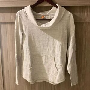 LUCY, cowl neck, sweat shirt, cotton, like new,. SP
